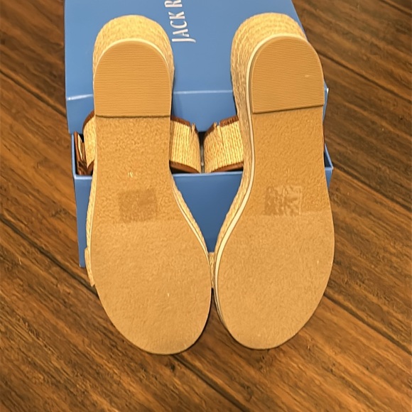 NIB - Jack Rogers – Cali buckle wedge – size 8 - Picture 3 of 4